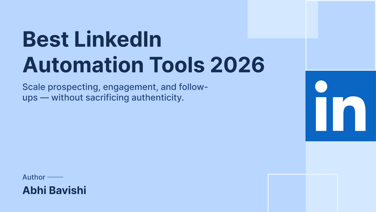 12 Best LinkedIn® Automation Tools in 2026